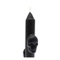 Black Skull Taper Candle  image number 2