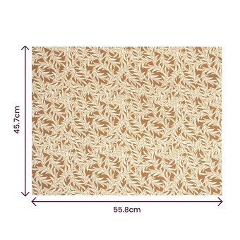 Gold Leaf Single Cotton Fat Quarter image number 3