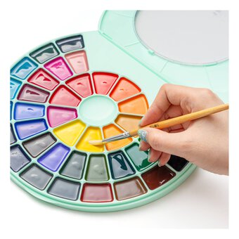 HIMI Green Semi-Moist Watercolour Set 38 Pack