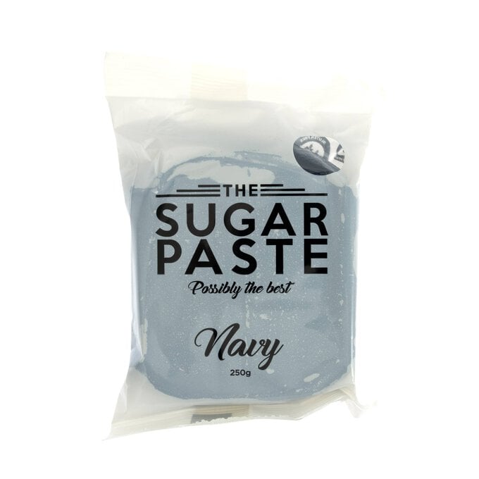 The Sugar Paste Navy Blue Sugarpaste 250g image number 1