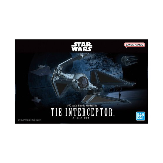 Revell Bandai TIE Interceptor Model Kit 1:72 image number 1