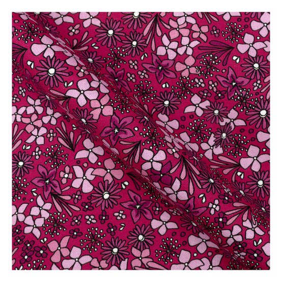 Blue Rainbow Garden Cotton Fat Quarters 4 Pack image number 5