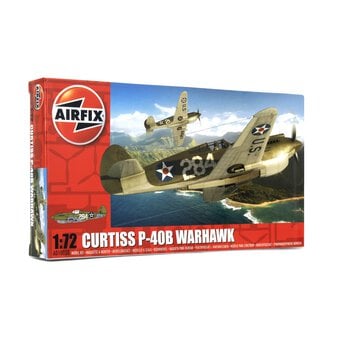 Airfix Curtiss P-40B Warhawk Model Kit 1:72