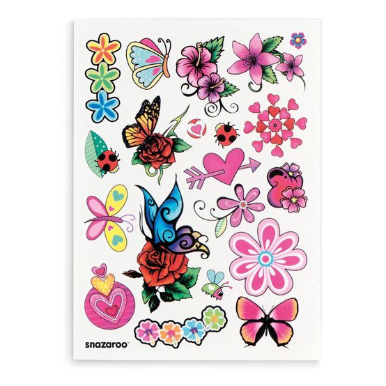 Snazaroo Fantasy Temporary Tattoos 20 Pack image number 2