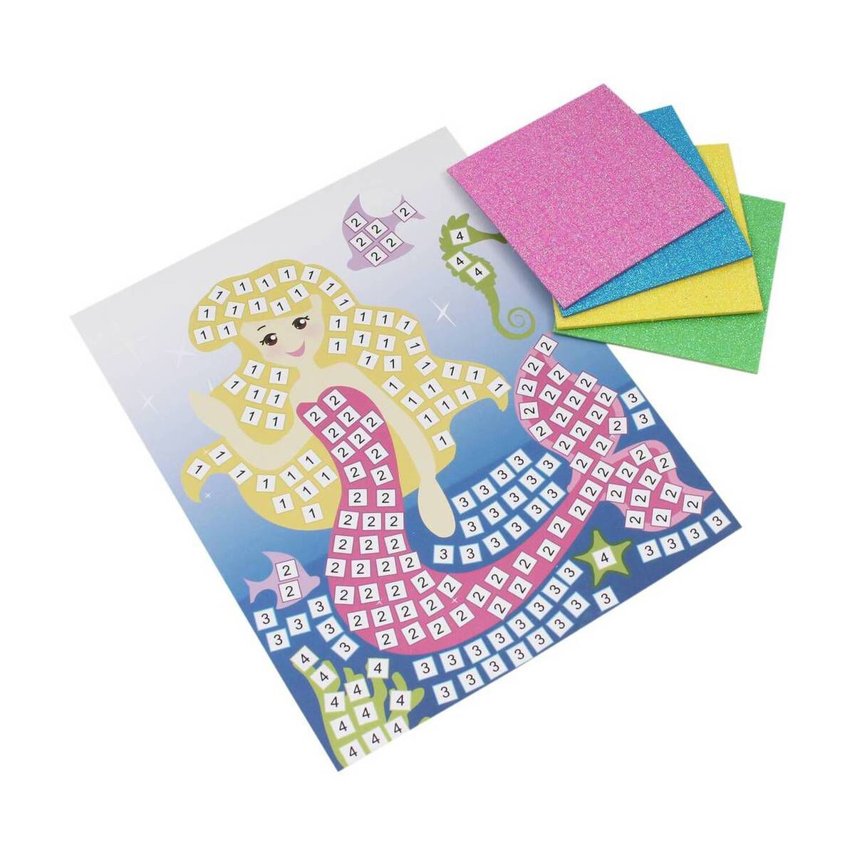 Mermaid Foam Mosaic Art Kit Hobbycraft
