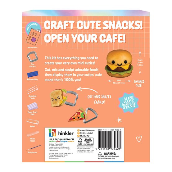 Oh My Craft! Mini Cuties Clay Stamps Kit image number 7