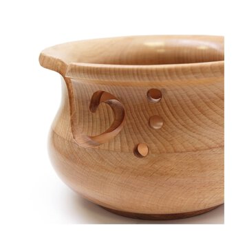 Steam Beech Wood Yarn Bowl image number 4