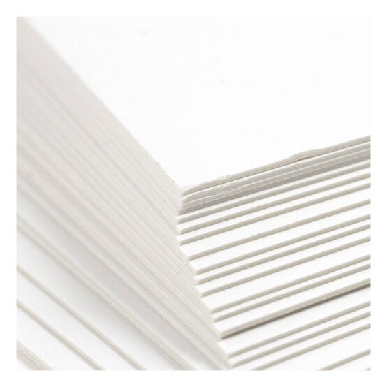 White Stamp Card A4 25 Pack image number 2