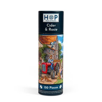 House of Puzzles Cider and Rosie Jigsaw Puzzle Tube 150 Pieces