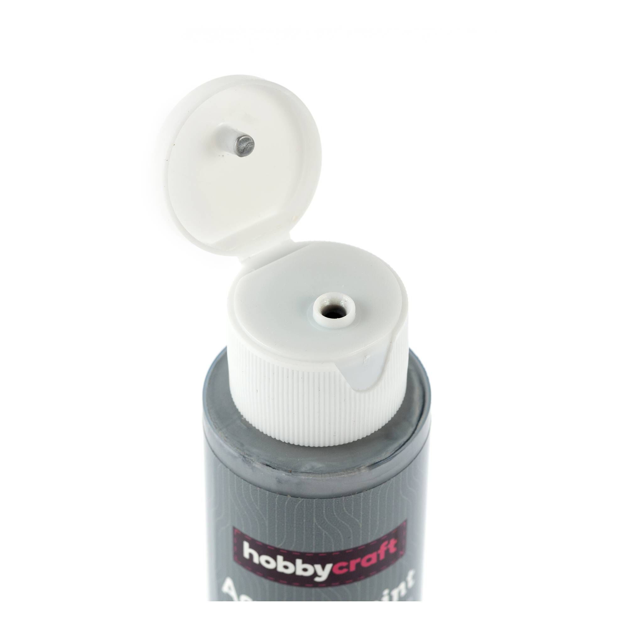 Metallic Silver Acrylic Craft Paint 60ml Hobbycraft