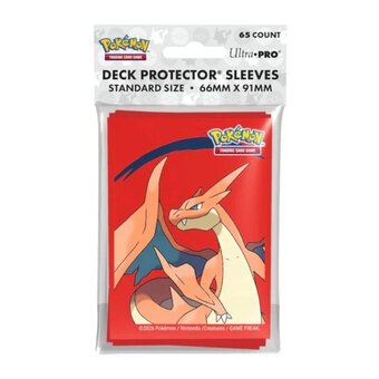 Pokemon Mega Charizard Y Deck Protector Sleeves 65 Pack
