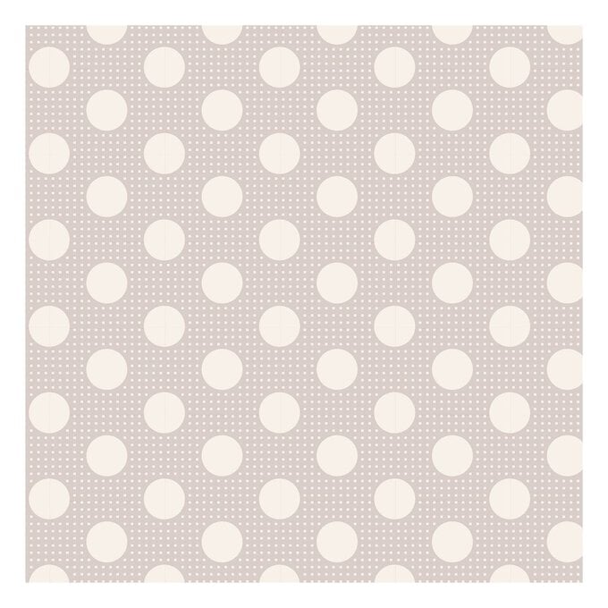 Night Blue Medium Dot Cotton Fabric by the Metre image number 1