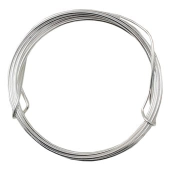 Salix Silver Plated Wire 1.5mm 1.75m image number 2