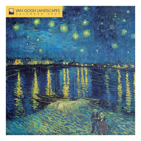 Van Gogh Landscapes Wall Calendar 2027 image number 1