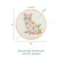 Trimits Cat Embroidery Hoop Kit image number 4