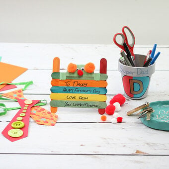 3 Father's Day Projects for Kids