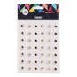 Shell Adhesive Gems 10mm 42 Pack image number 2