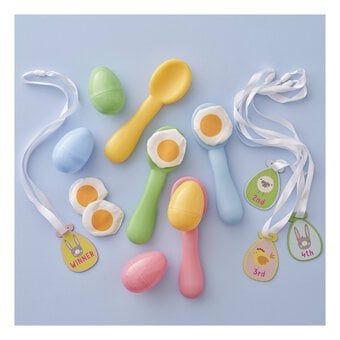 Egg and Spoon Race Set 16 Pieces