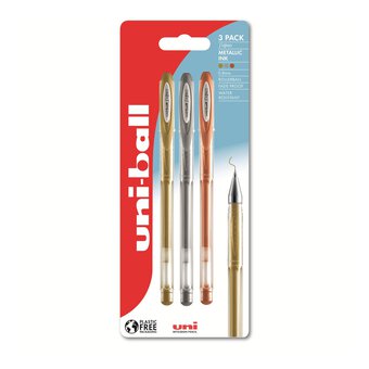 Uni Signo Gel Pens 3 Pack
