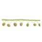 Green 20mm Pom Pom Trim by the Metre image number 1