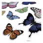 Butterfly Vinyl Sticker Toppers 10 Pieces image number 2