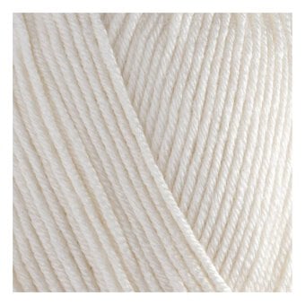 Women's Institute Cream Soft and Silky 4 Ply Yarn 100g image number 2