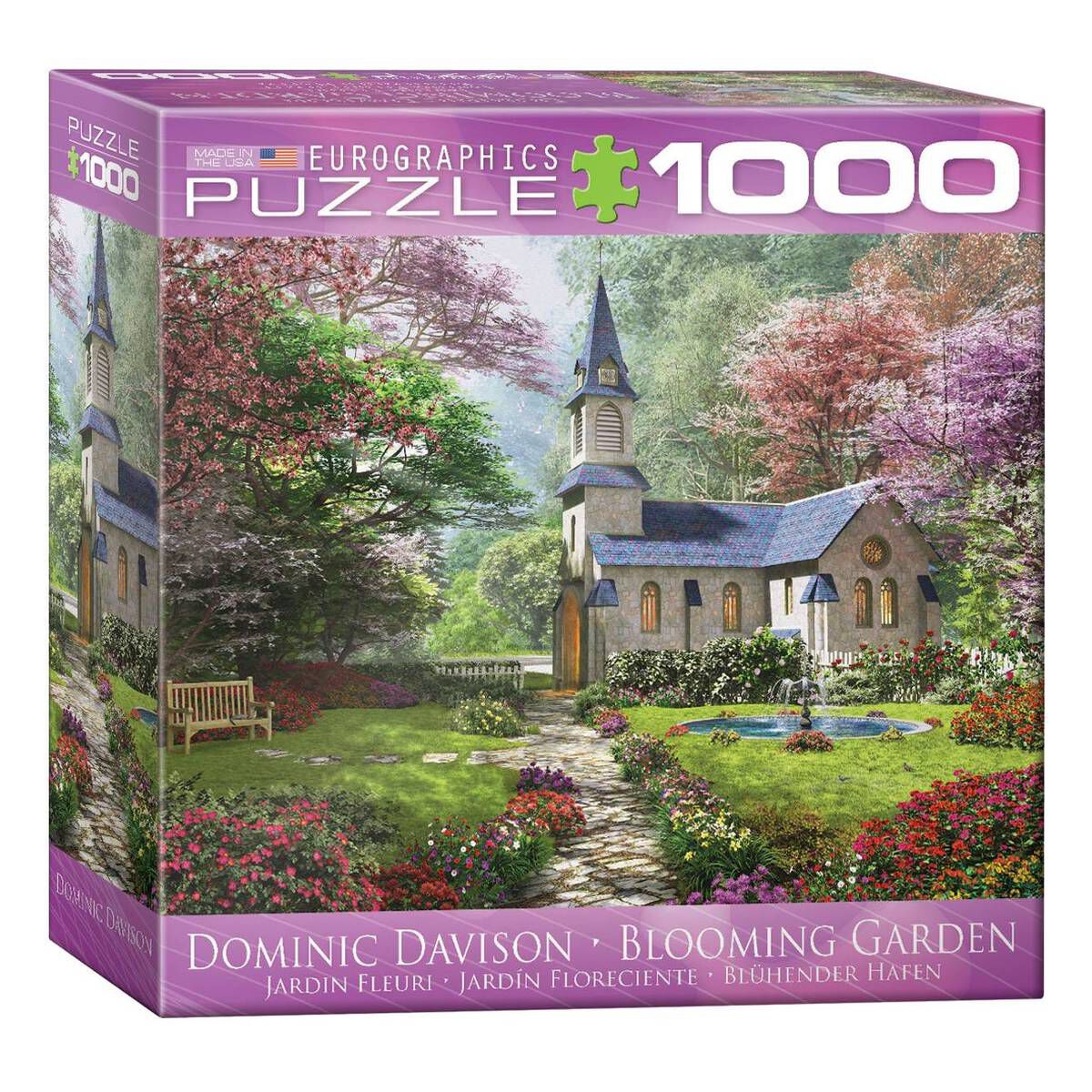 Eurographics Blooming Garden Jigsaw Puzzle 1000 Pieces | Hobbycraft