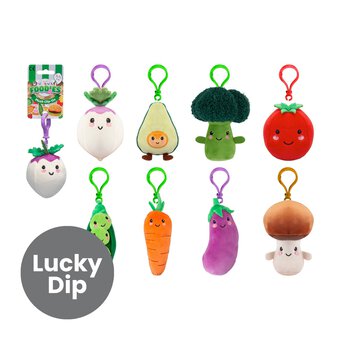 Assorted Clip-On Salad Foodie Softling