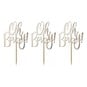 Ginger Ray Oh Baby Cupcake Toppers 12 Pack image number 1