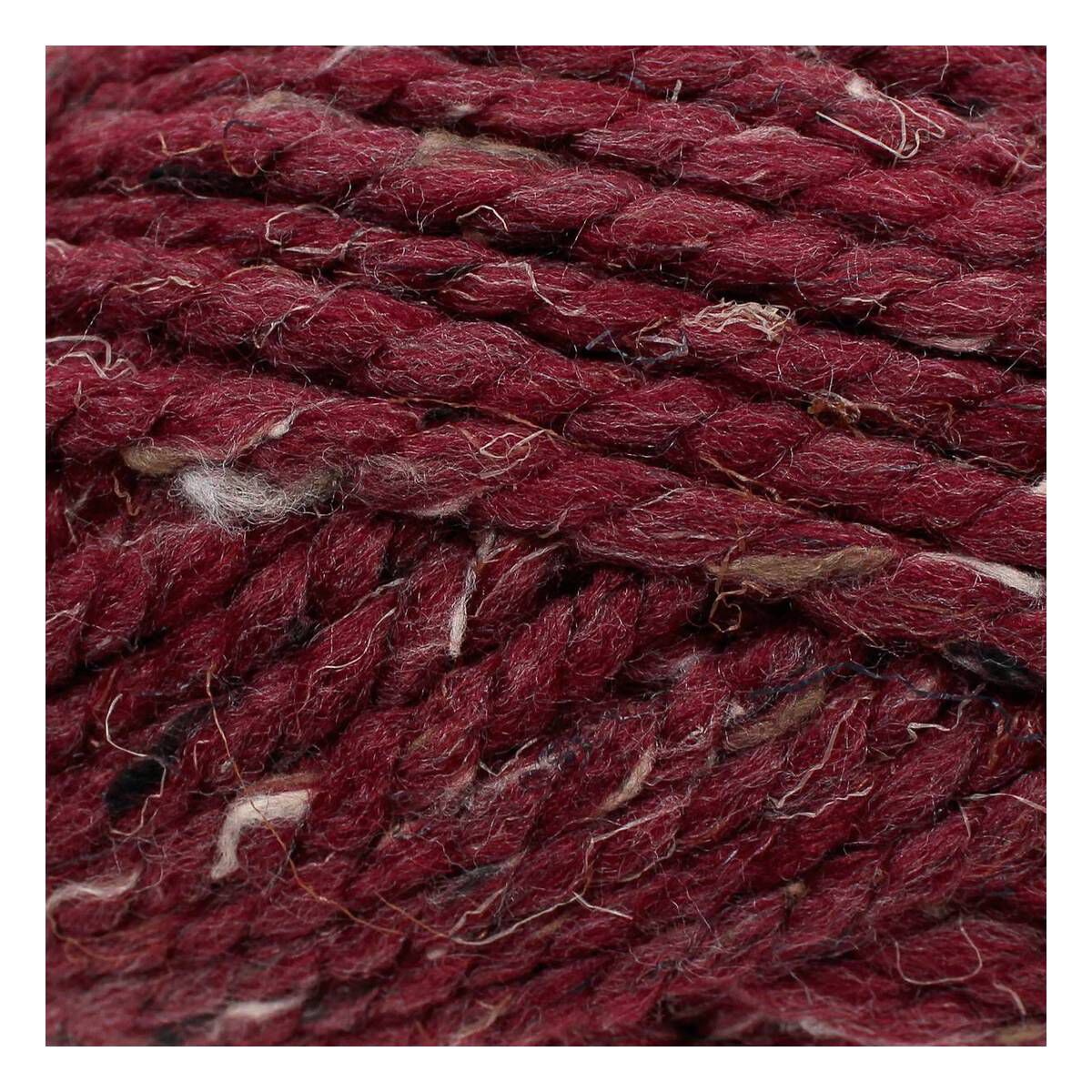 James C Brett Red Rustic Mega Chunky Yarn 100g Hobbycraft