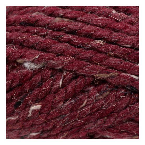 James C Brett Red Rustic Mega Chunky Yarn 100g image number 2