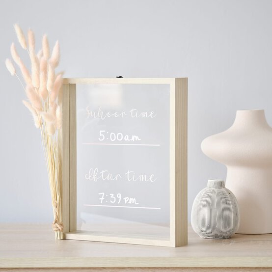 Cricut: How to Make a Ramadan Fast Timings Calendar image number 1