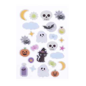 Halloween Character Paper Stickers 