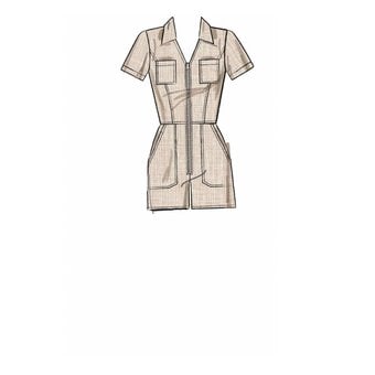 McCall’s Petite Jumpsuit Sewing Pattern M7908 (6-14)