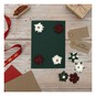 Red Poinsettia Embellishments 4 Pack image number 3