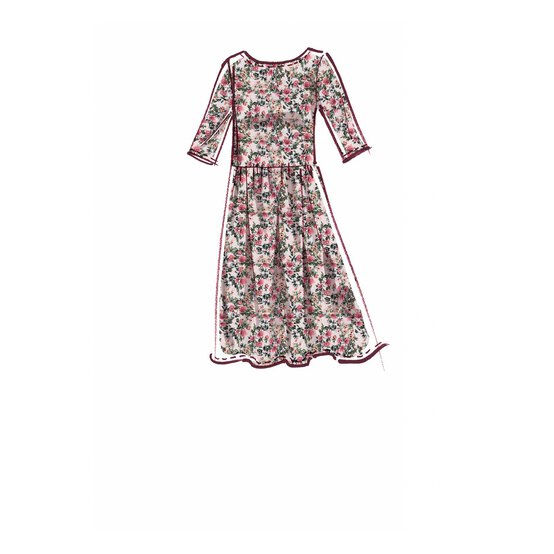 McCall&rsquo;s Women's Dress Sewing Pattern M8085 (XS-M) image number 3
