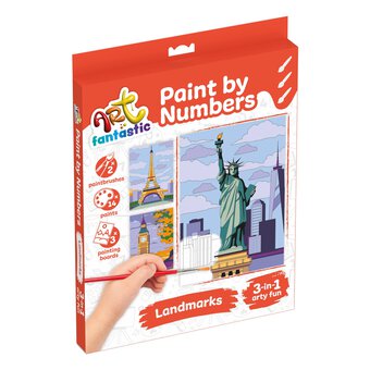 Landmark 3-in-1 Paint by Numbers