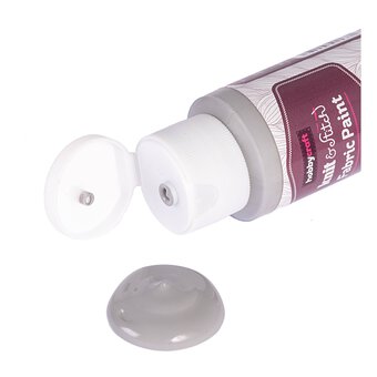 Grey Fabric Paint 60ml  image number 2