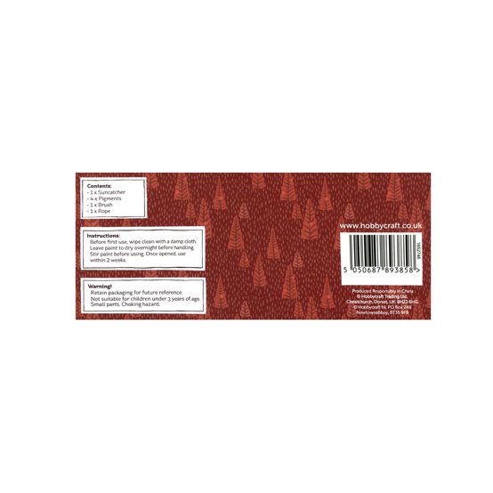 Snowman Suncatcher Kit  image number 6