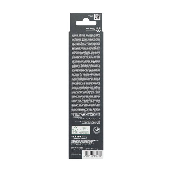 Lyra Graduate Graphite Pencils Manga Set 8 Pieces  image number 2