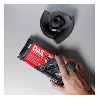 DAS Mineral Black Modelling Clay 400g