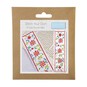 Trimits Floral Cross Stitch Bookmark Kit image number 1