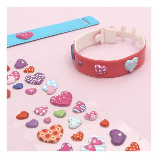 Heart Sticker Bracelet Set 2 Pack image number 2