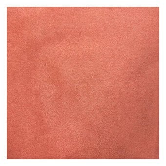 Dark Peach High Elastic Crepe Fabric by the Metre image number 2