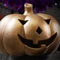 How to Make a Gold Ceramic Pumpkin image number 1