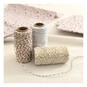Metallic Twine 50m 3 Pack image number 2