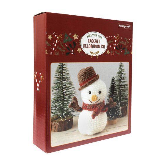 Make Your Own Crochet Snowman Kit image number 3