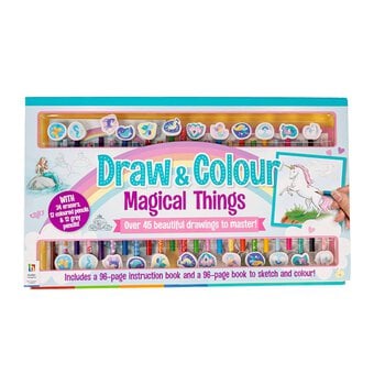 Draw and Colour Magical Things Set