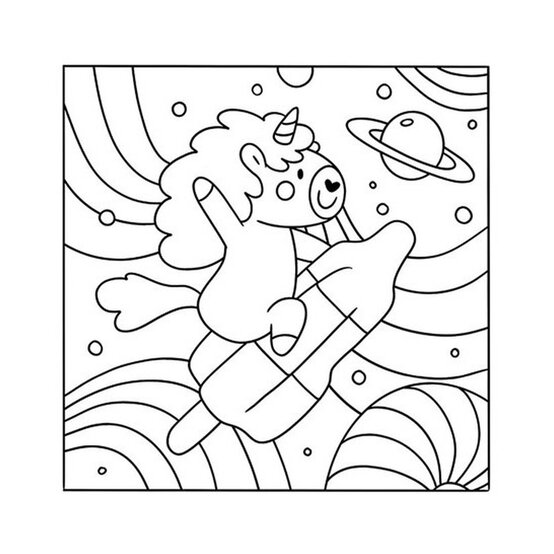 My Little Cosy Life Foodies Colouring Book image number 3