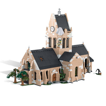 COBI Sainte-Mère-Église Church Set 1:35